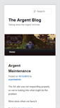 Mobile Screenshot of blog.argentarchives.org